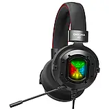Ігрові навушники з мікрофоном ONIKUMA Gaming RGB K3 Чорні, фото 10