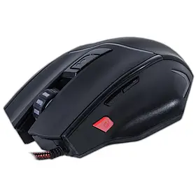 Ігрова супермиша ZELOTES Т-10 чорна USB 1600 dpi 