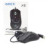 Ігрова Миша iMICE X8 USB Чорна 600/800/1600 , фото 2