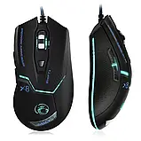 Ігрова Миша iMICE X8 USB Чорна 600/800/1600 , фото 3