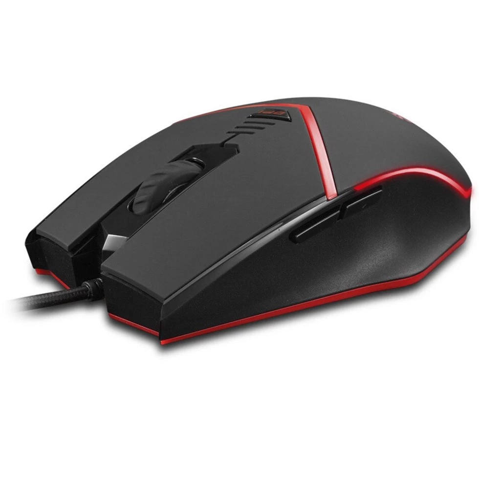 Проводна ігрова миша Zelotes C-13 з LED підсвічуванням 3200 DPI 6 кнопок Gaming