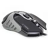 Миша iMICE V5 Black провідна ігрова роздільна здатність 3200 DPI 7 кнопок USB 1.2 м, фото 3