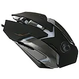 Ігрова мишка iMICE V6 Black дротова dpi 800/1200/1600/2400 з LED, фото 2