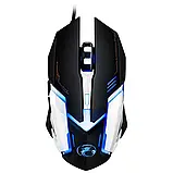 Ігрова мишка iMICE V6 Black дротова dpi 800/1200/1600/2400 з LED, фото 7
