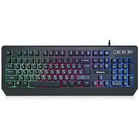Клавіатура REAL-EL 7001 Comfort Backlit Black