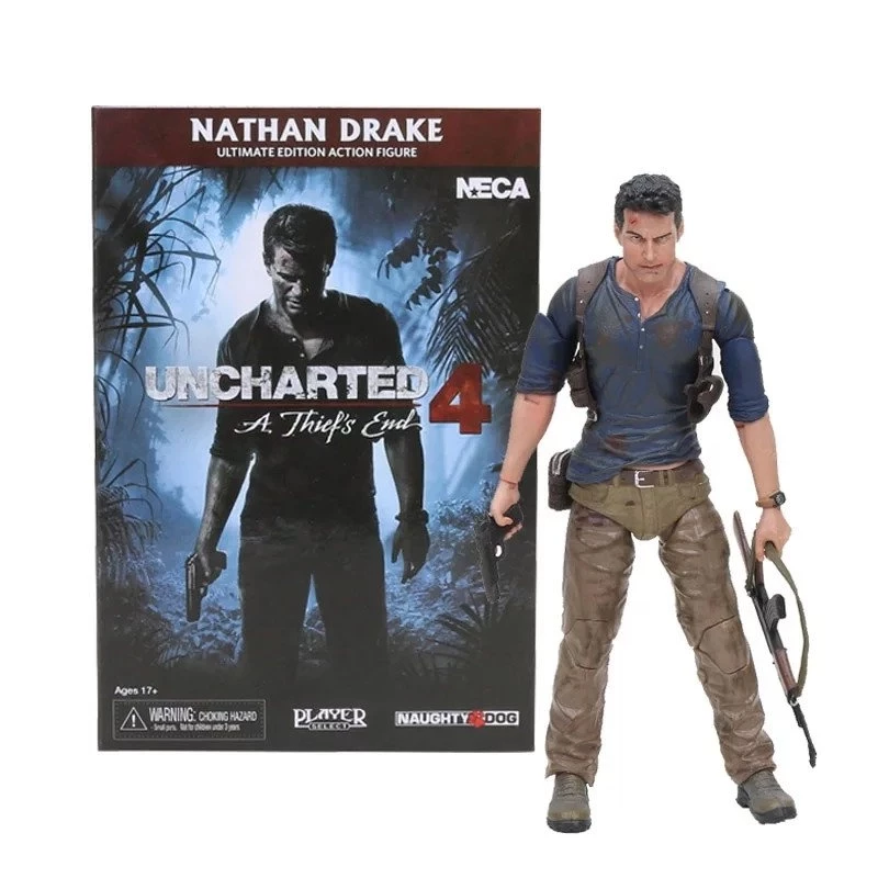 Фігурка NECA UNCHARTED 4 Nathan Drake PS4 Show Box, фото 1