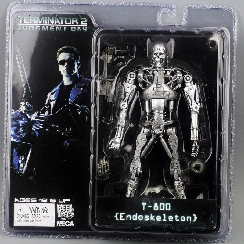 Фігурка NECA Термінатор T-800 Terminator 2 Judgment Day Endoskeleton ендоскелет