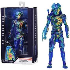 Фігурка NECA Хижник Thermal Vision Fugitive Predator. Хижник Термовизор