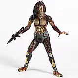 Фігурка NECA Хижник зі світною маскою біганець із лабораторії. Lab Escape Fugitive Predator, фото 3