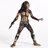 Фігурка NECA Хижник зі світною маскою біганець із лабораторії. Lab Escape Fugitive Predator, фото 4