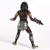 Фігурка NECA Хижник зі світною маскою біганець із лабораторії. Lab Escape Fugitive Predator, фото 5