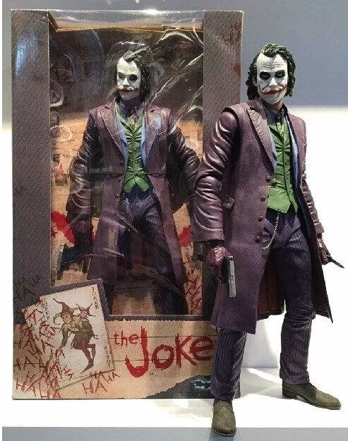 Колекційна фігурка Neca Joker Темний лицар Джокер 18 см, фото 1