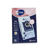 Набір мішків (4 шт) E203S S-BAG Anti-Odour для пилососа Electrolux 900168459 EHA