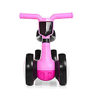 Толокар Біговел для малюків BAMBI M 4086-8 рожевий з музикою і світлом, фото 4