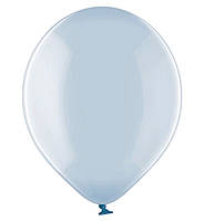 Повітряні кульки "Crystal" 10 шт., Польща, Ø - 30 см, (прозора тонована куля), синій