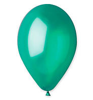 Воздушные шарики "Metallic green" (10 шт.), Италия, Ø 28 см, цвет - зеленый (металлик)