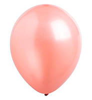 Воздушные шары  (30 см) 10 шт, Польша, цвет - розовое золото (металлик)