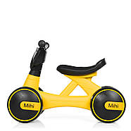 Толокар Біговел для малюків BAMBI M 4086-6 жовтий з музикою та світлом, фото 5