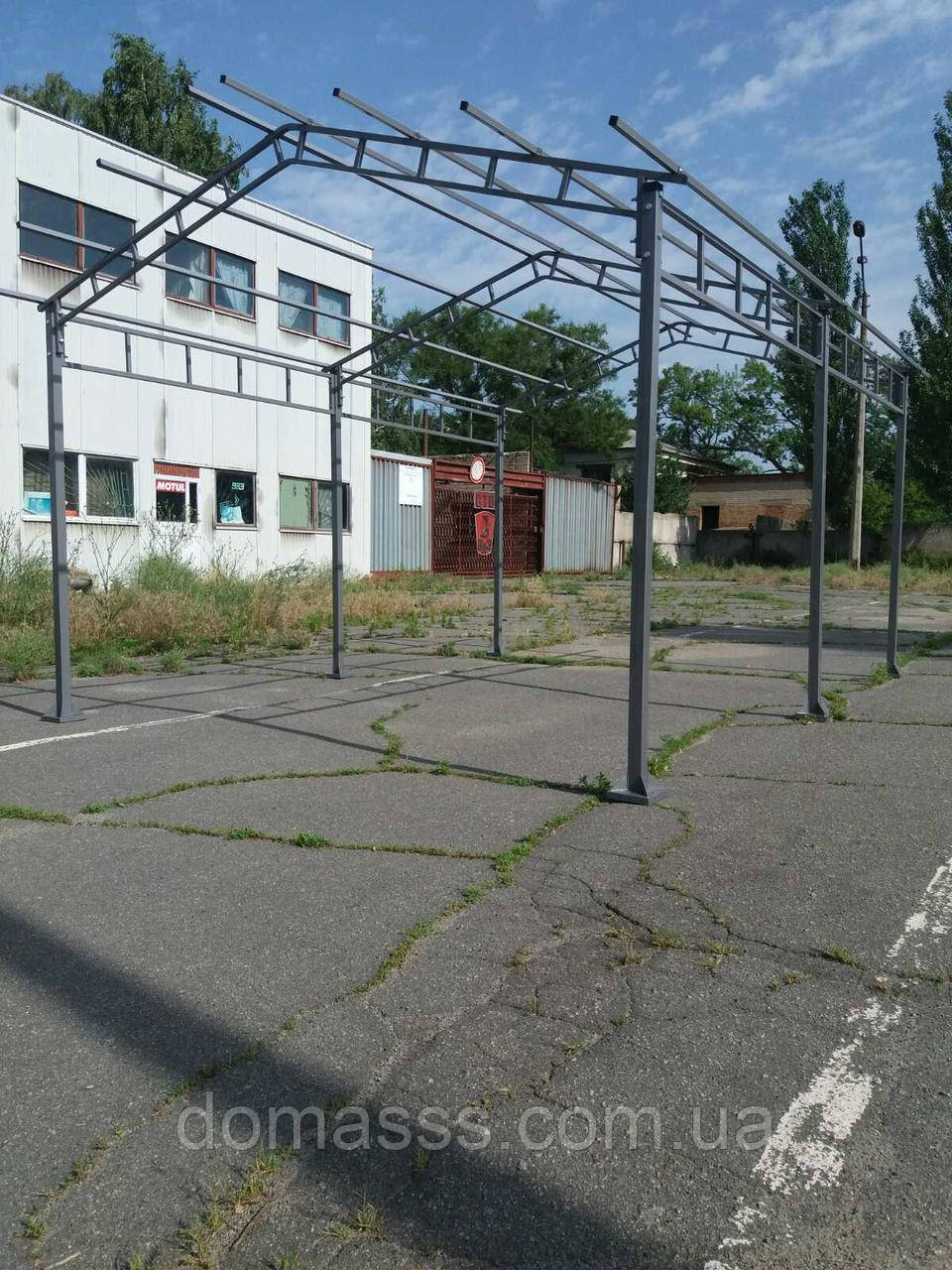 Навіси металеві для автомобілів 3х5 1004-2