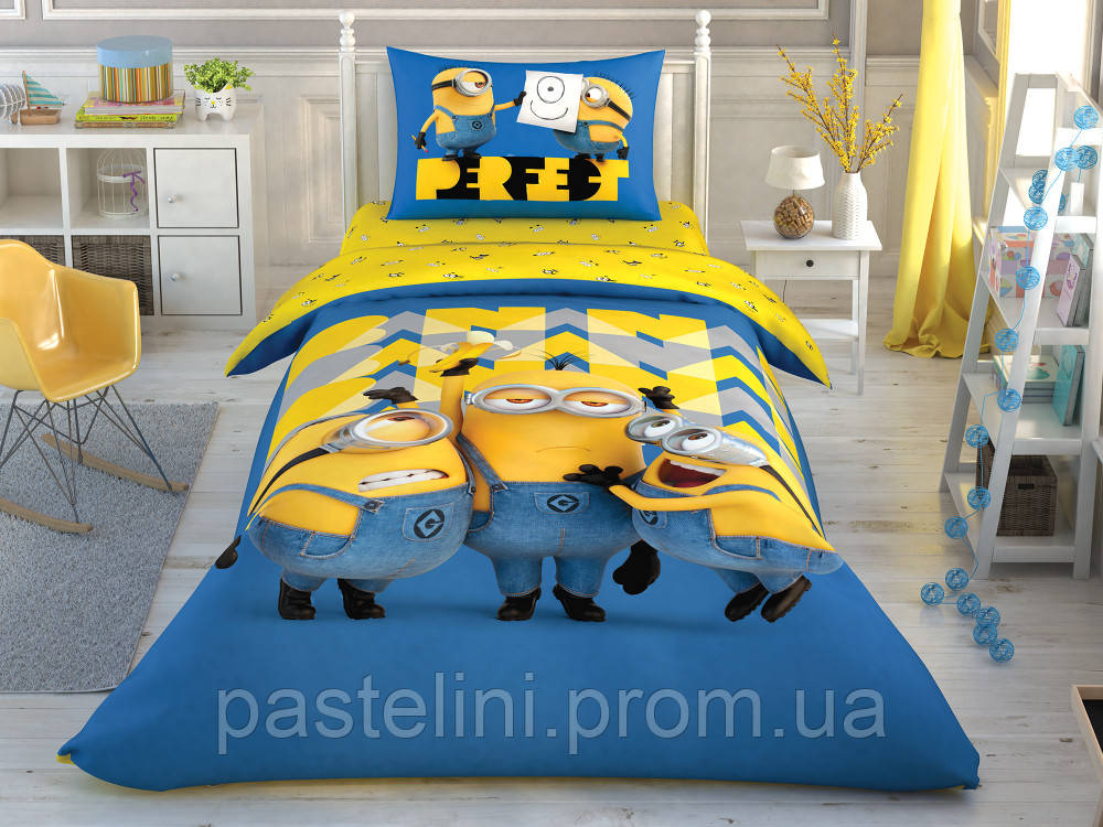 ТАС Disney Minions Perfect (Міньйони ідеальні) дитяче постільна білизна