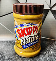 Арахісова паста багато шматочків горішків Skippy Natural Super Chunk Peanut Butter