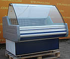 Низькотемпературна холодильна вітрина «Cold W 12 SG» 1.2 м. (Польща), мармурова стільниця, Б/у, фото 3
