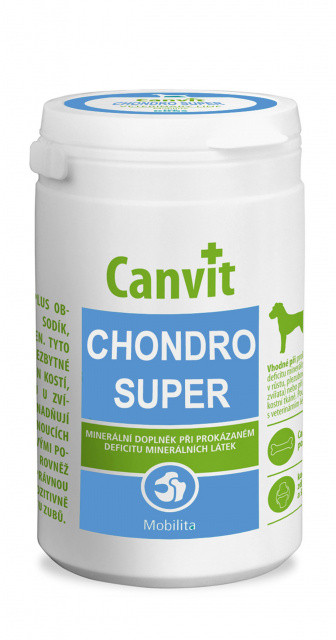 Canvit Chondro Super Кормова добавка з глюкозаміном, хондроїтином і МСМ собак вагою більше 25 кг - 500 гр.