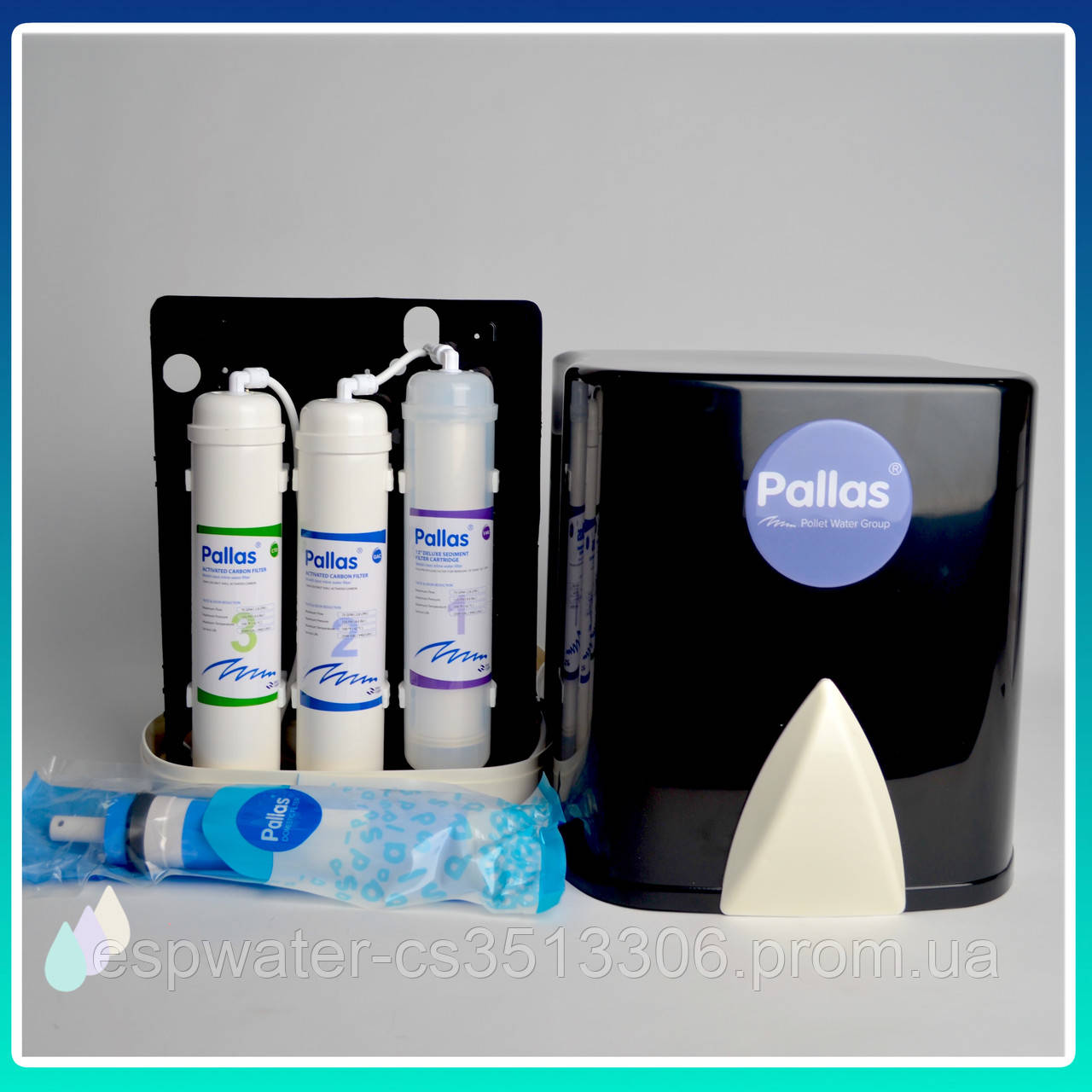 Фильтр Обратного Осмоса 5-ты Ступенчатый Pallas Enjoy COOL (с Помпой ...