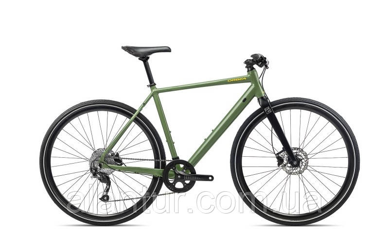 Велосипед 28" Orbea Carpe 20 Green/Black - Міський зручний велосипед з дисковими гальмами та Shimano Altus., фото 1