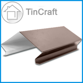 Планка парапету металева для забору в підлогу цегли завширшки 125 мм, Глянець RAL 0,4 мм