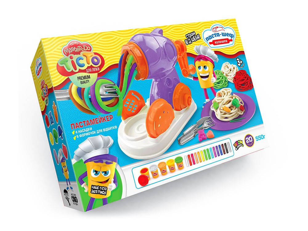 Набір тіста для ліплення "Master Do" Паста-шеф Danko Toys, фото 2