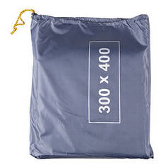 Підлогу додатковий для намету, тенту, 300*400, сірий