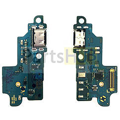 Шлейф Samsung Galaxy A6 Plus 2018 A605F з роз'ємом зарядки та мікрофоном Оригінал - нижня плата