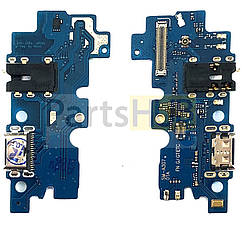 Шлейф Samsung Galaxy A30s 2019 A307F ver 01A з роз'ємом зарядки, навушників та мікрофоном - нижня плата