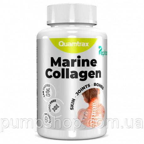 Морський колаген з Пептаном Quamtrax Nutrition Marine Collagen Plus with Peptan® 120 таб.
