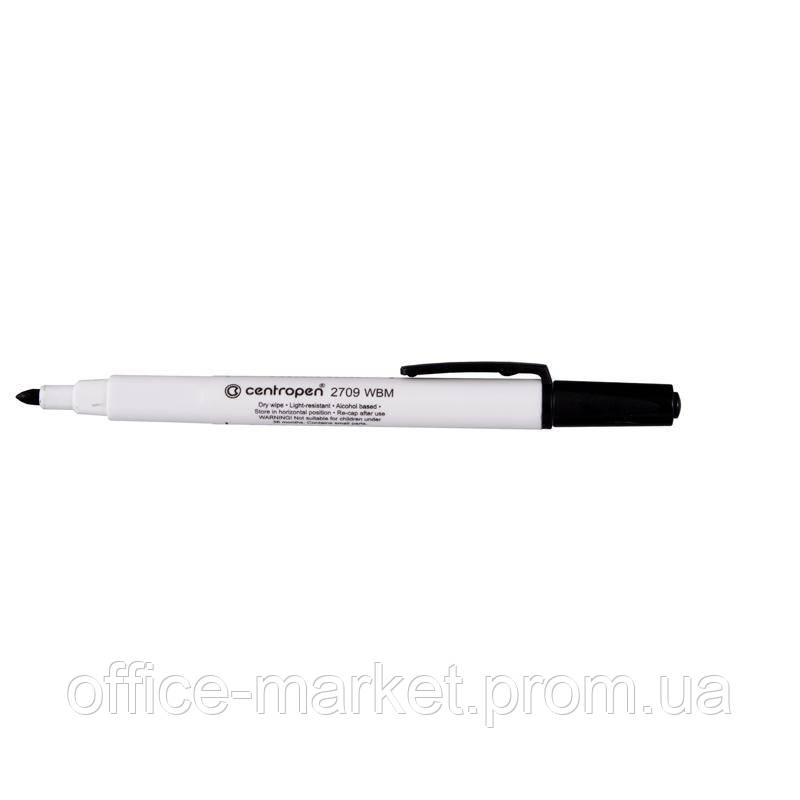 Маркер для сухостираємой дошки Centropen Whiteboard 2709, круглий пишучий вузол, ширина лінії 1-2 мм