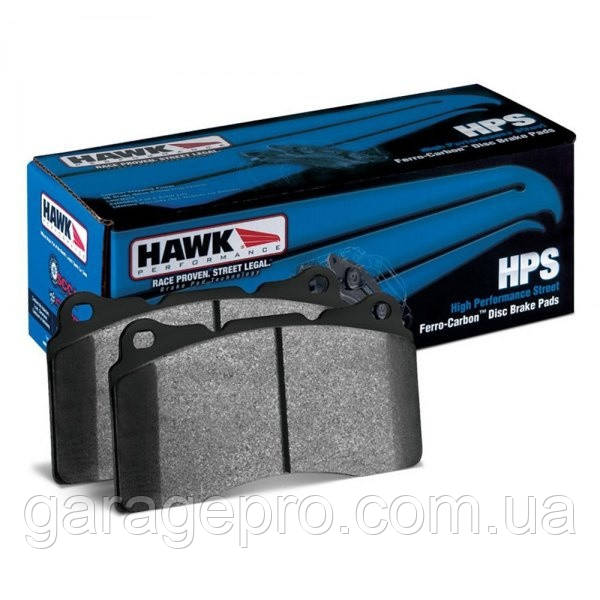 Задні гальмівні колодки HAWK HPS для Lexus RX 2010-2015 (ферро-карбон / комплект)