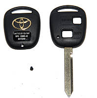 Корпус классического авто ключа Toyota лезвие TOY 47, 2 кнопки