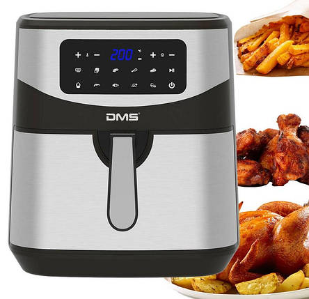Фритюрниця DMS HF-7S XXXL з системою Air Fryer 7л 1800 Вт, фото 1