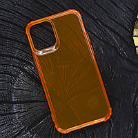 Чохол Бампер для Iphone 12Mini Orange Transparent