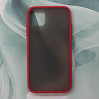 Чехол Funda (FULL PROTECTION) for iPhone 11 Pro Max Red/Black