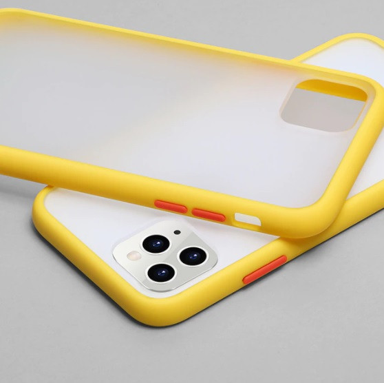 Чехол Funda (FULL PROTECTION) for iPhone 12Mini Yellow, фото 1