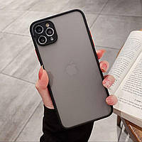 Чехол Funda Bumper Mat Case for iPhone 11 Pro Max Black