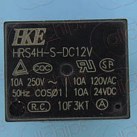 Реле 12В 10А HKE HRS4H-S-DC12V Relay