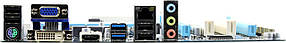 Материнська плата GIGABYTE GA-B75M-D3H, s1155 Intel B75, SATA III, USB 3.0, фото 3