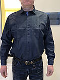 Сорочка чоловіча джинсова Lexus jeans Lexnew довгий рукав, фото 6