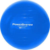 Мяч гимнастический для фитнеса Power System 65 cm Blue