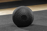 Резиновый мяч SlamBall для кросфита и фитнеса Power System 15кг рифленый