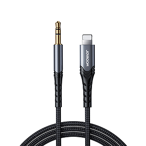 Адаптер Lightning AUX 3.5 мм авто JOYROOM SY-A02 Оригінал! Audio Cable 1 метр