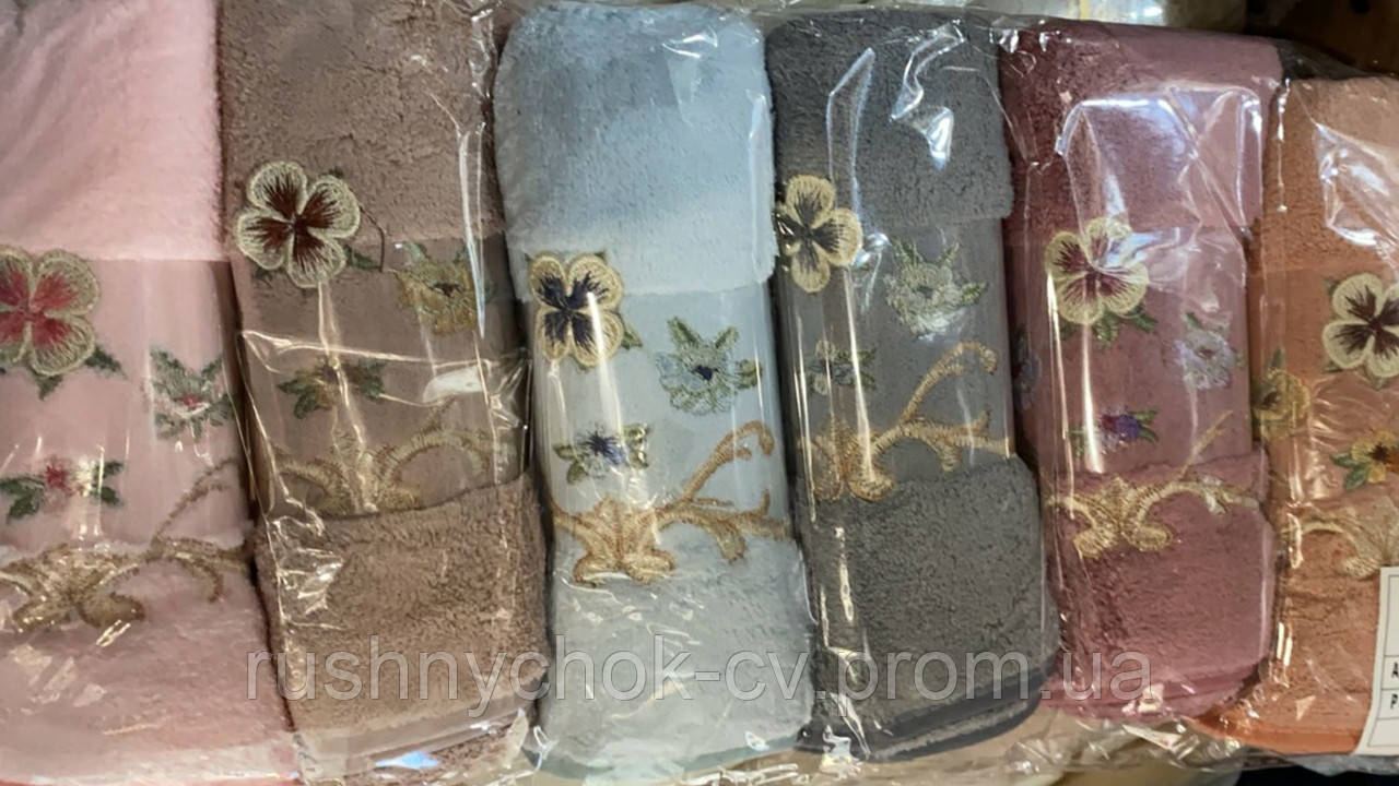 Полотенце 50*100см. мікрофібра (6шт.)